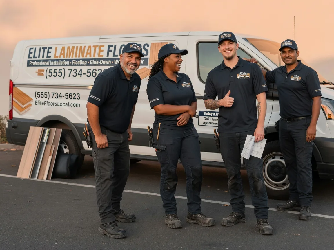 Laminate flooring installation company in Temple, ME